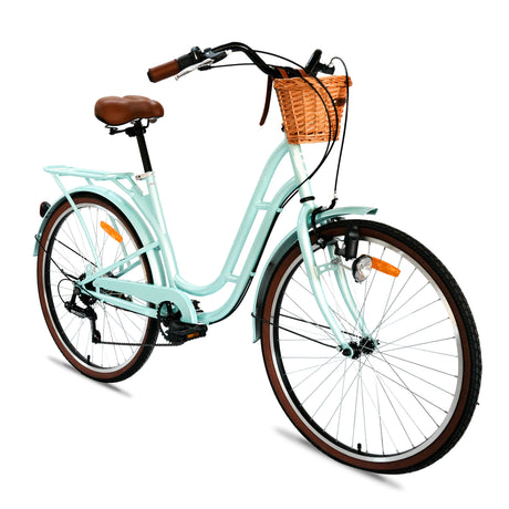 Mogoo Florida 24" Vintage 6 Speed City Bike — view 5 of 11