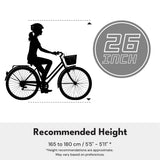 Mogoo Florida 26" Cruiser Bike