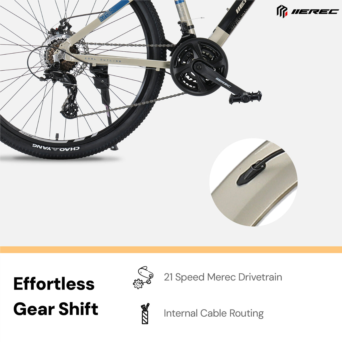 Merec Knight 150 26" 24 Speed Mountain Bike