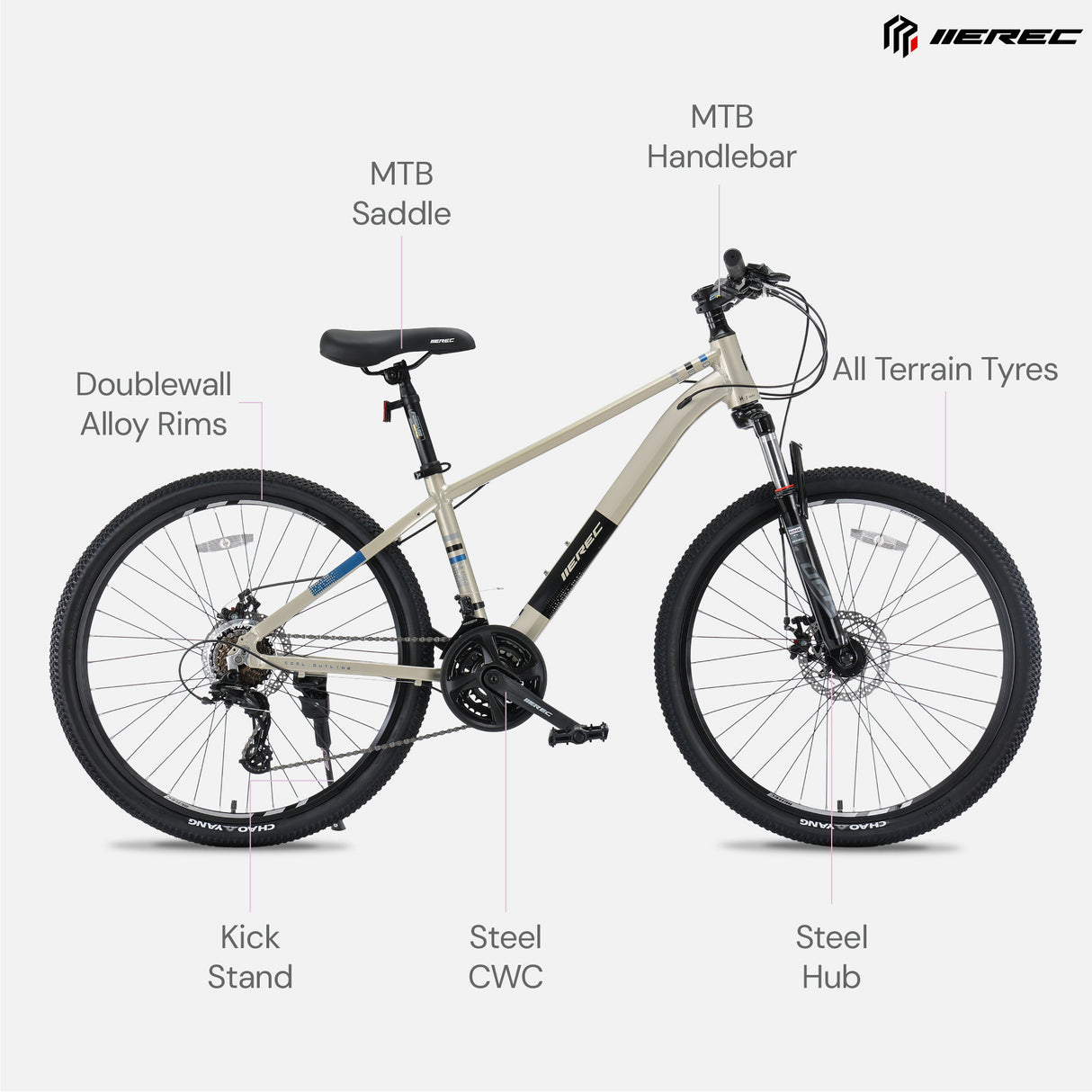 Merec Knight 150 26" 24 Speed Mountain Bike