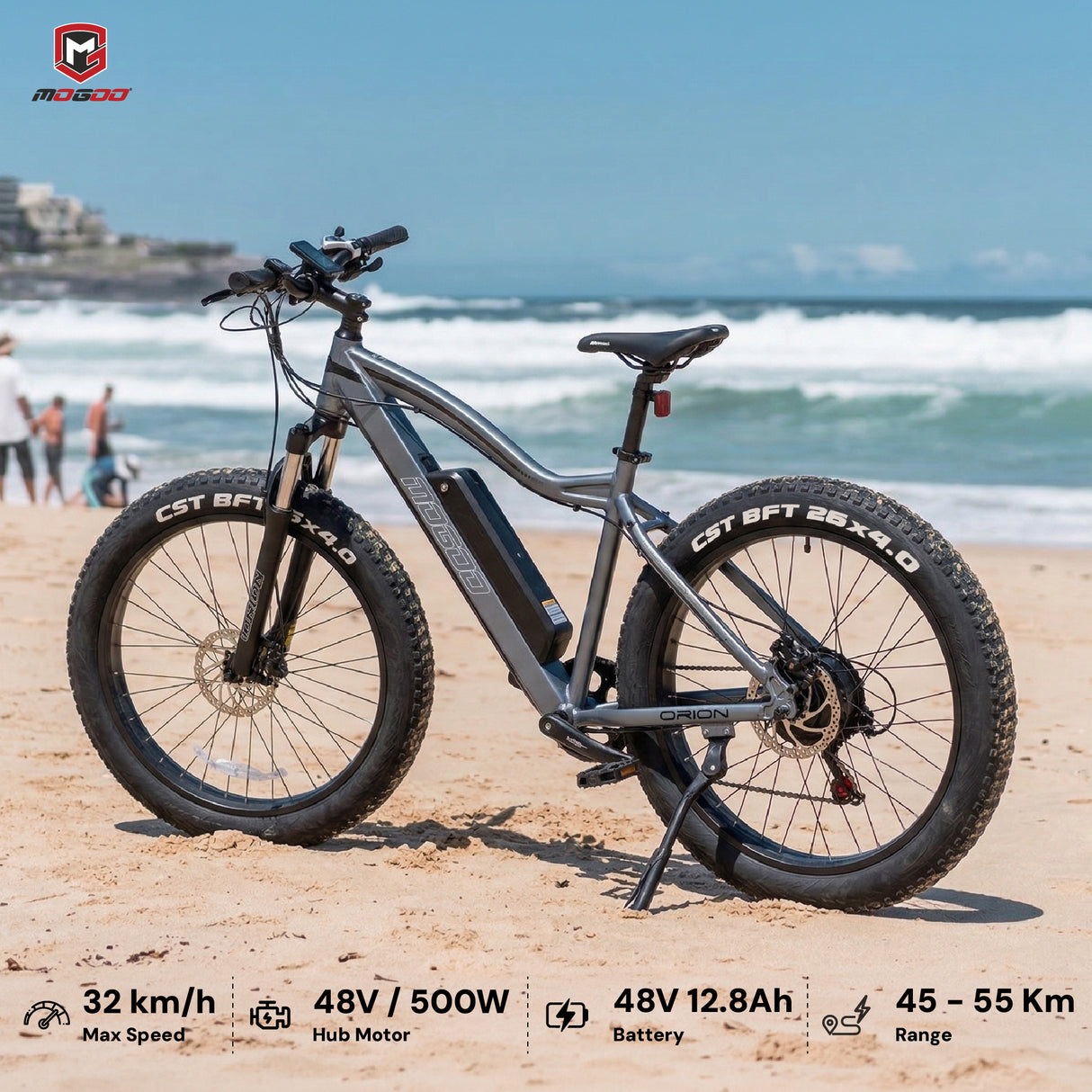 Mogoo Orion E-Fat 26" Mountain Bike
