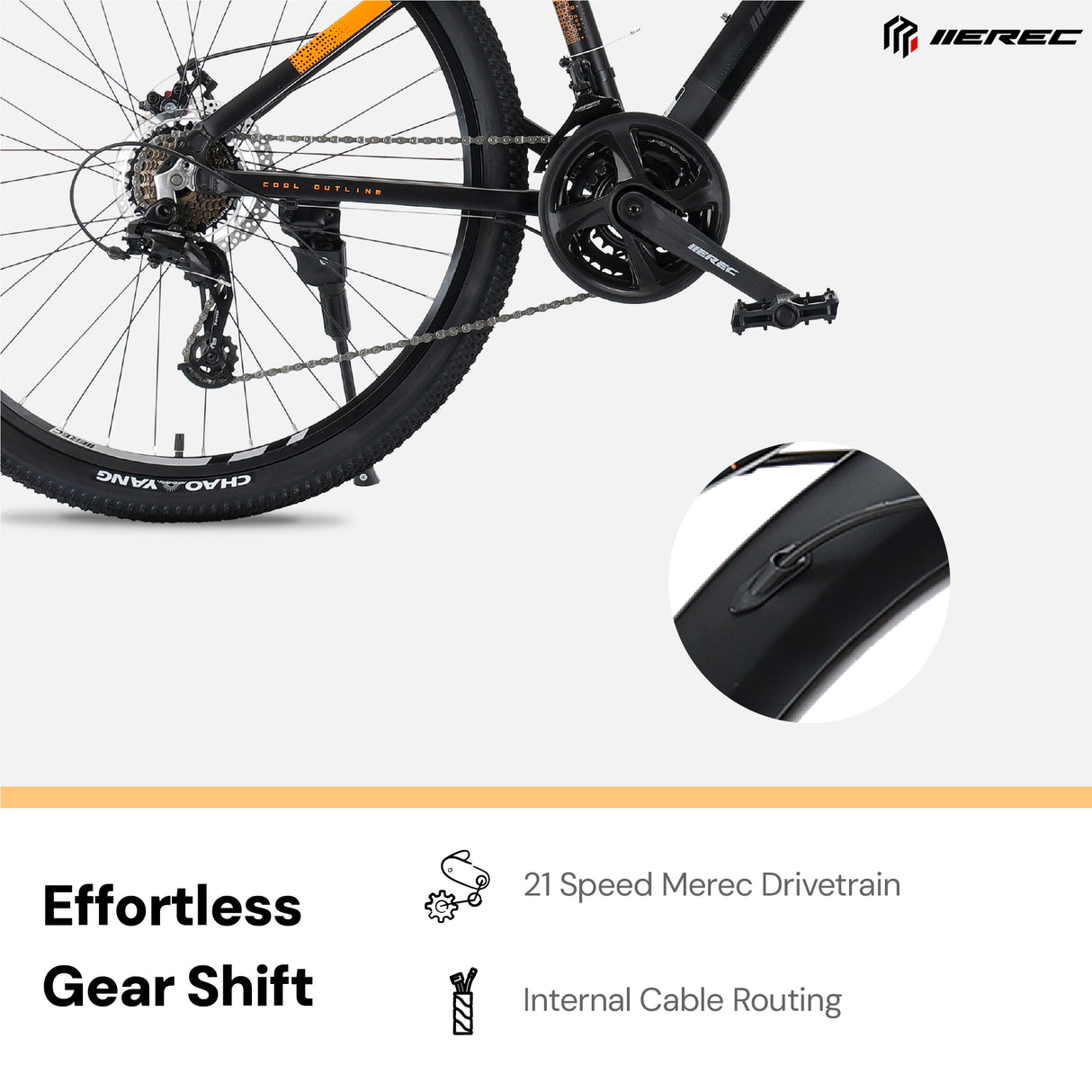 Merec Knight 150 27.5" 24 Speed Mountain Bike — view 4 of 7