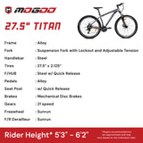 Mogoo Titan 27.5" Mountain Bike