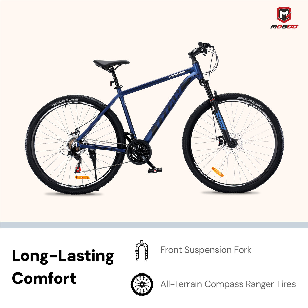 Mogoo Titan 26" Mountain Bike