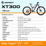 Merec XT300 27.5" Full Suspension Mountain Bike