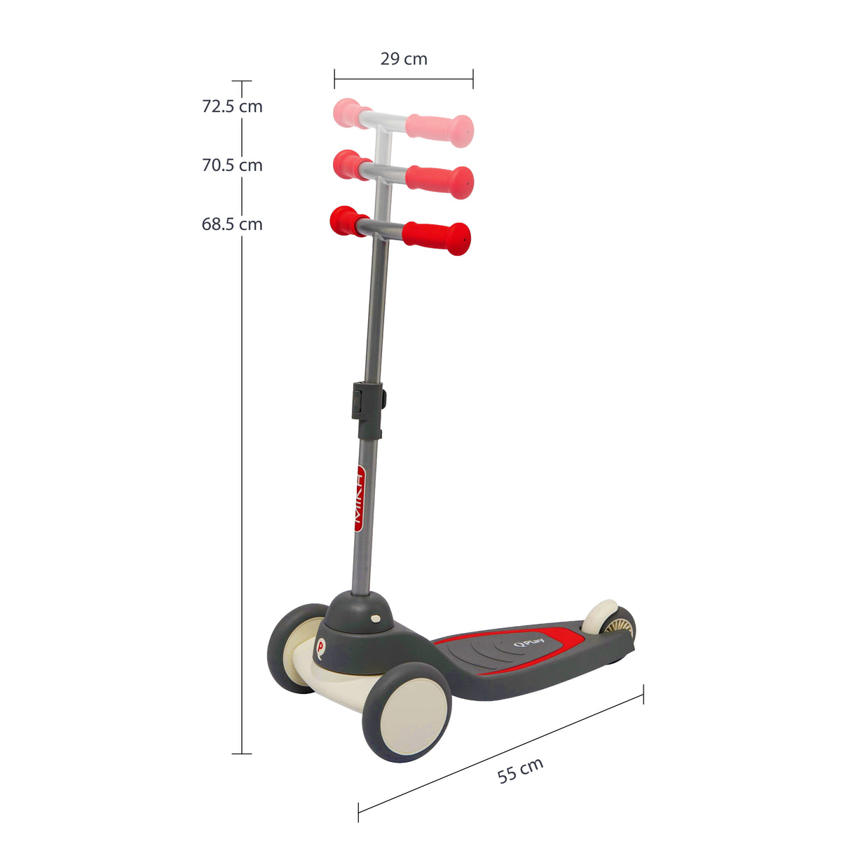 Qplay Mika LED Scooter