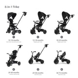 Qplay Elite Platinum 6 in 1 Tricycle
