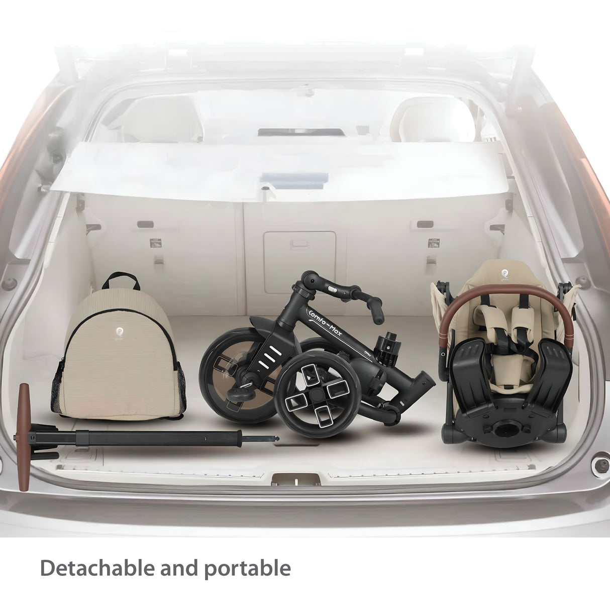 Qplay Comfo Max 7 in 1 Tricycle