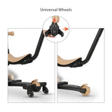 Qplay Sema Evo Scooter Universal Wheel- Black