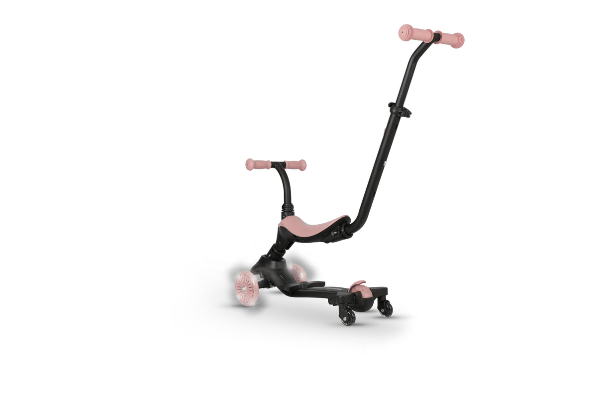 Qplay Sema Evo Scooter Universal Wheel- Black