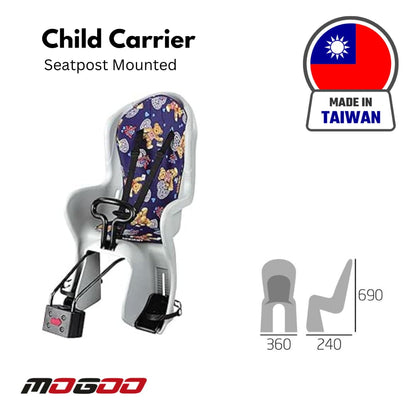 Baby Bicycle Top Tube Carrier