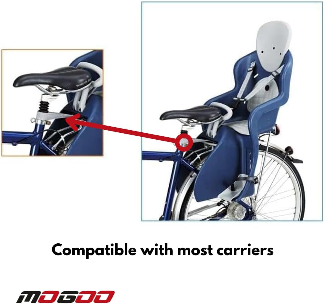 Baby Bicycle Carrier w/ Headrest