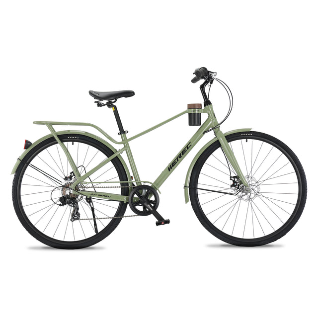 Merec Barrista 700c Cruiser Bike in green