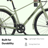 Merec Barrista 700c Cruiser Bike in green — view 2 of 6