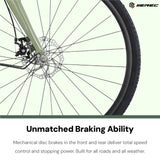Merec Barrista 700c Cruiser Bike in green — view 4 of 6