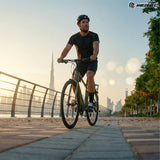 Merec Barrista 700c Cruiser Bike in green — view 6 of 6