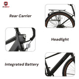 Mogoo Nomad 700c E-Hybrid Bike