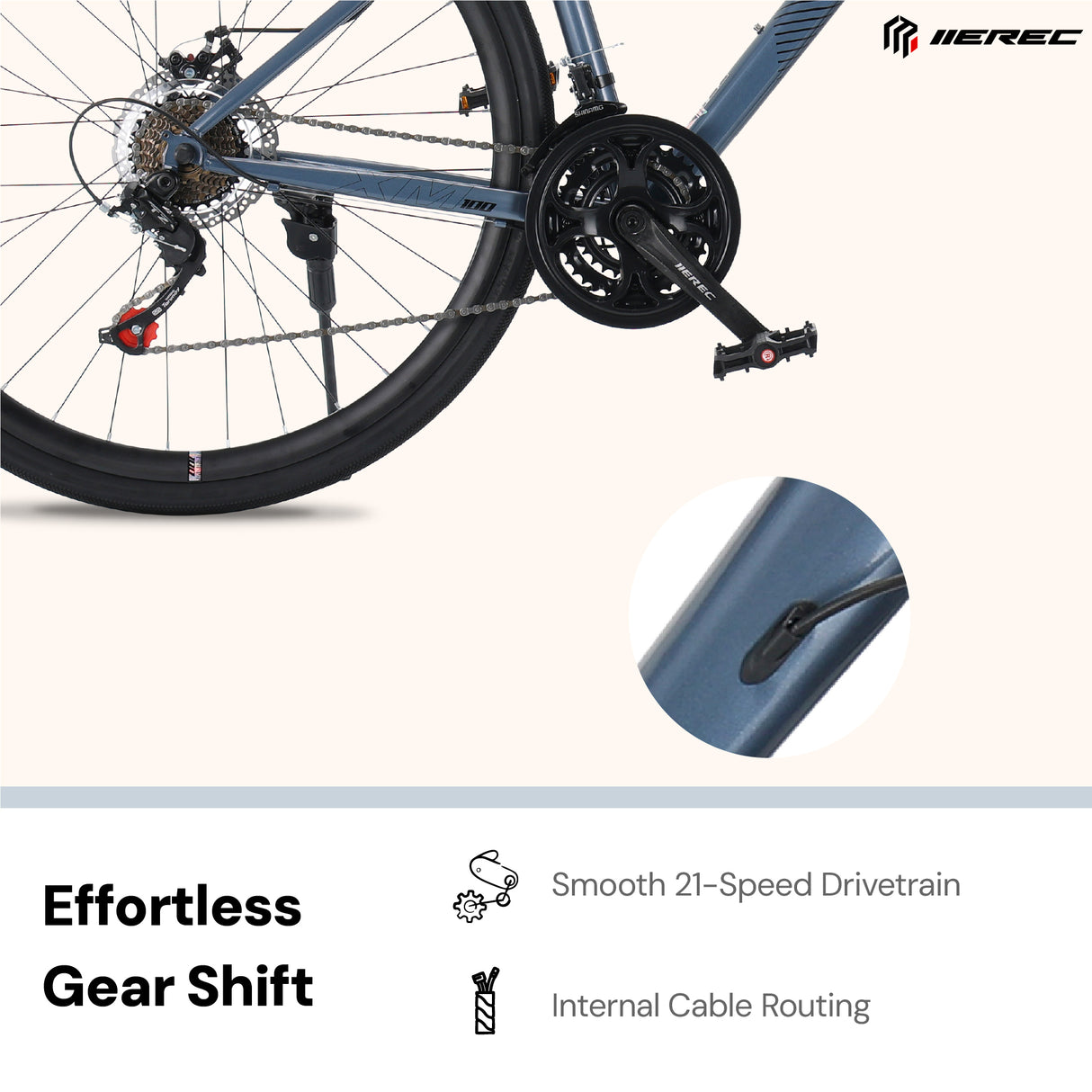 Merec XM100 700c 21 Speed Road Bike