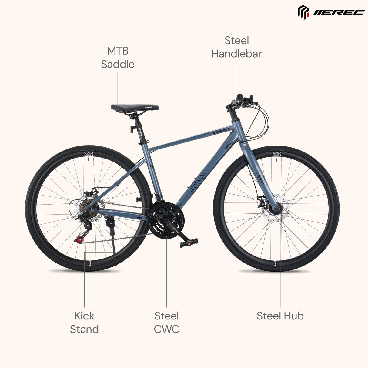 Merec XM100 700c 21 Speed Road Bike