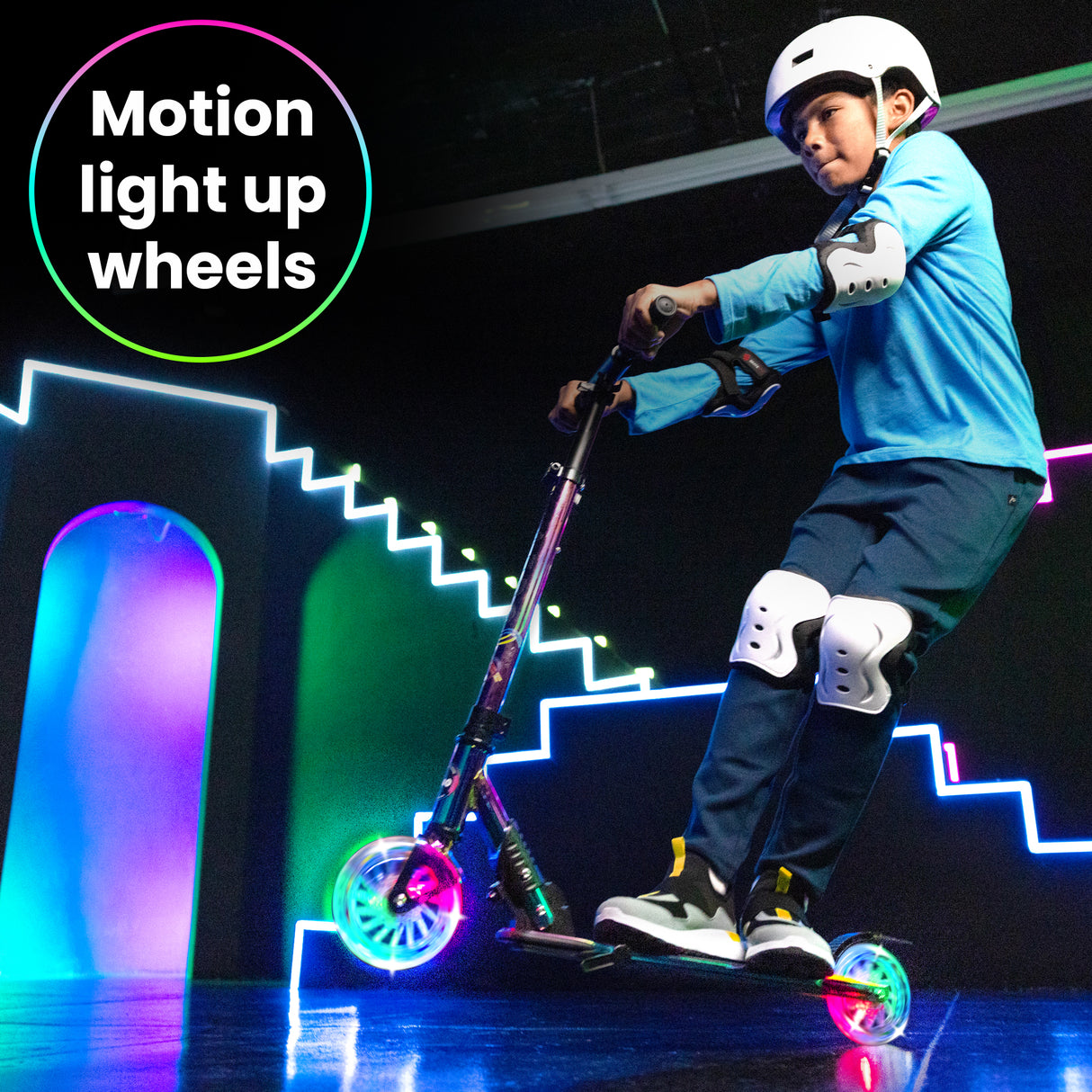 Aero A140 Kids Foldable Scooter - Chrome — view 2 of 6