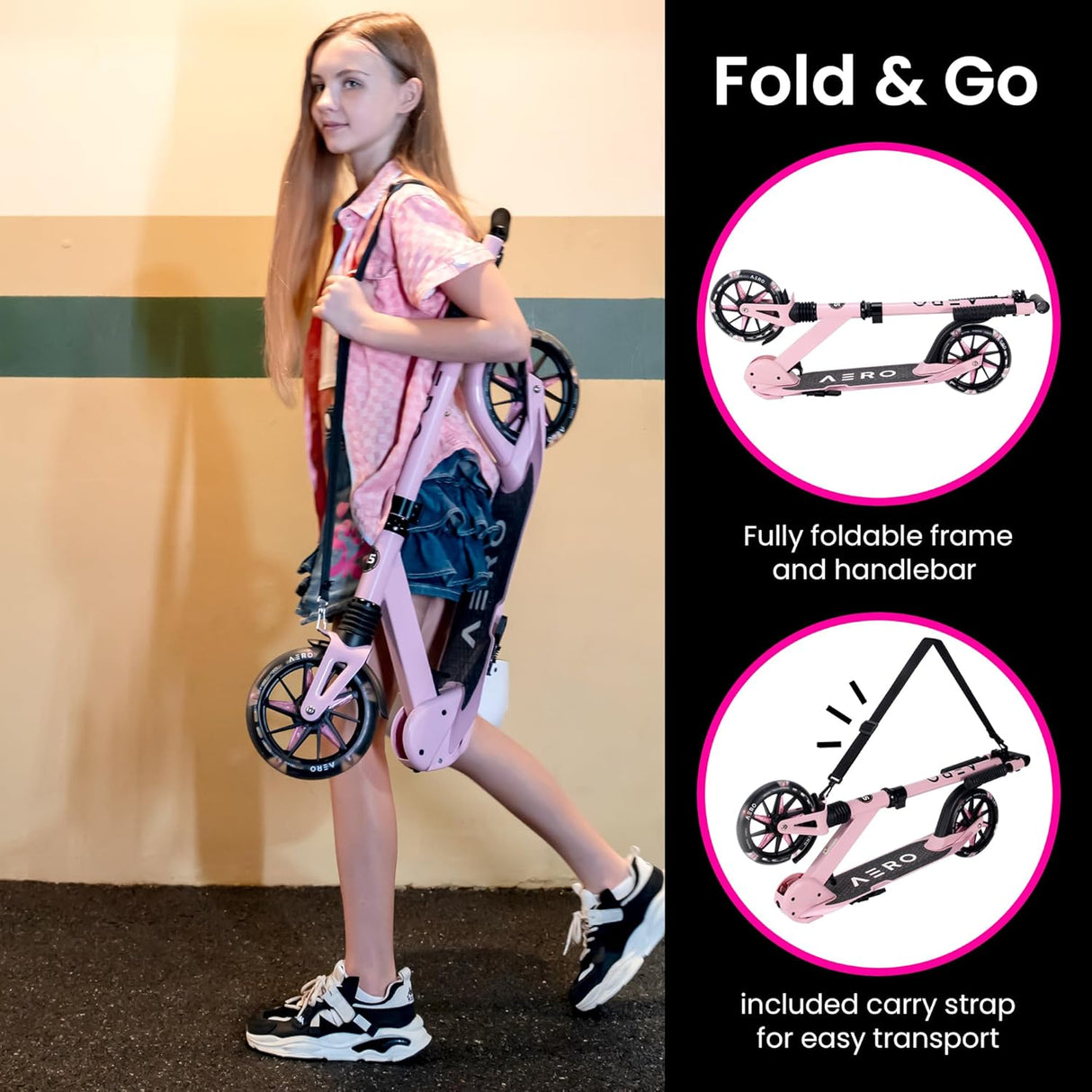 Aero A5 Teen Foldable Scooter — view 6 of 7