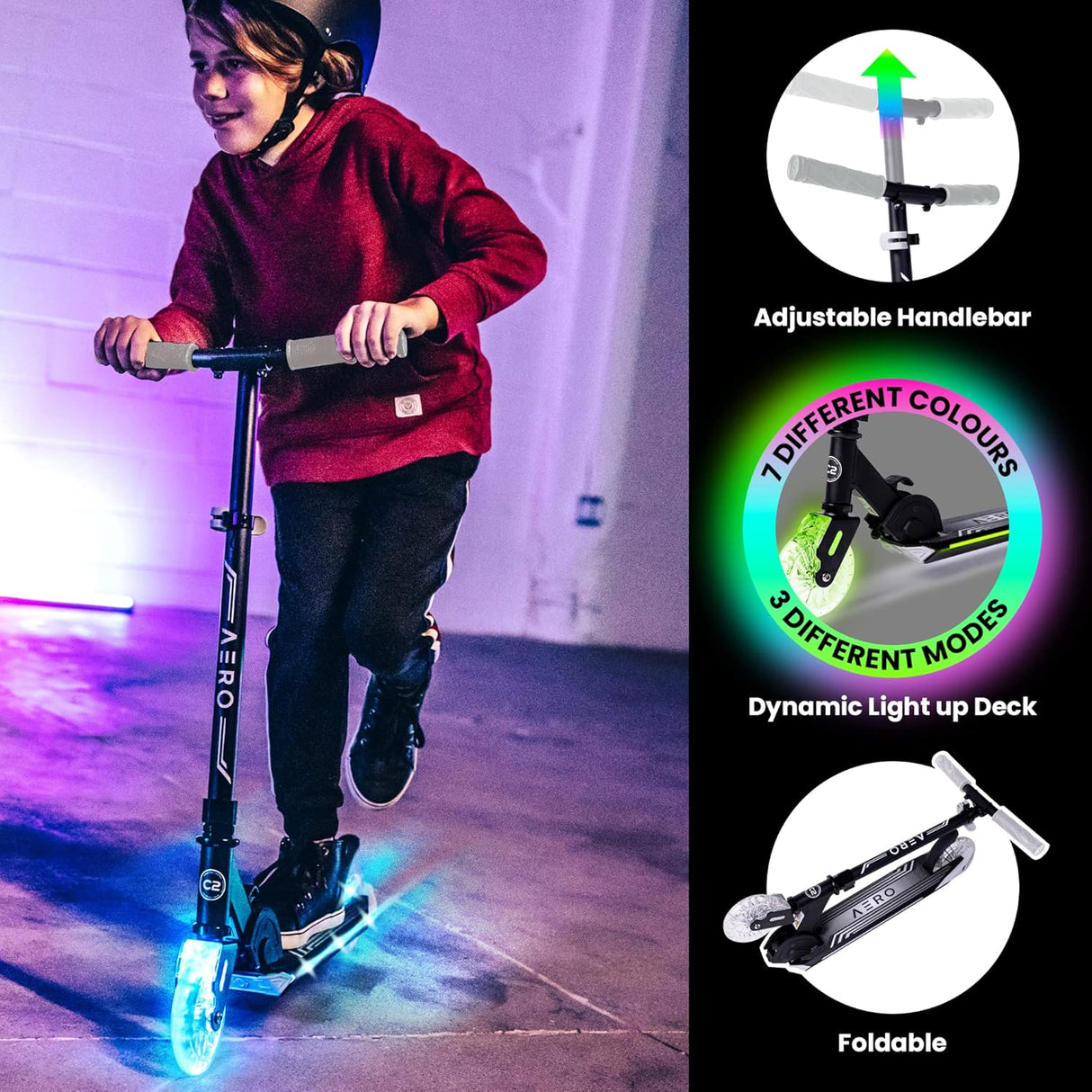 Aero C2 Kids Foldable Scooter