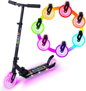 Aero C3 Foldable Scooter in black