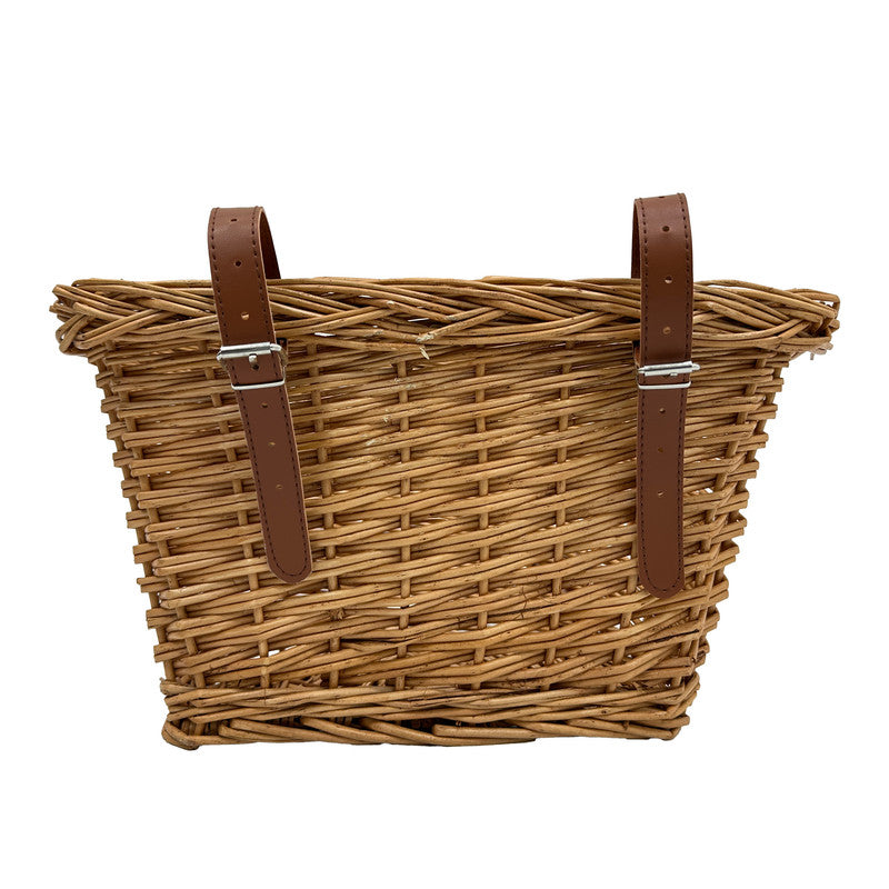 Vintage Wicker Adult Bike Basket