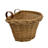 Vintage Wicker Adult Bike Basket