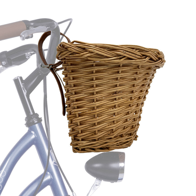 Vintage Wicker Adult Bike Basket