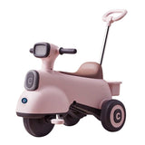 Lovely Baby Smart Trike with Push Handle, Music & Lights - Pink