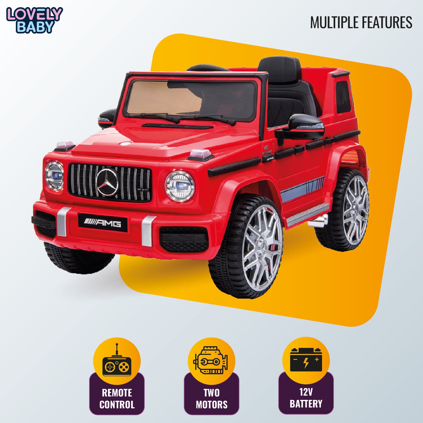 Mercedes-Benz AMG Kids Electric Ride-On Jeep