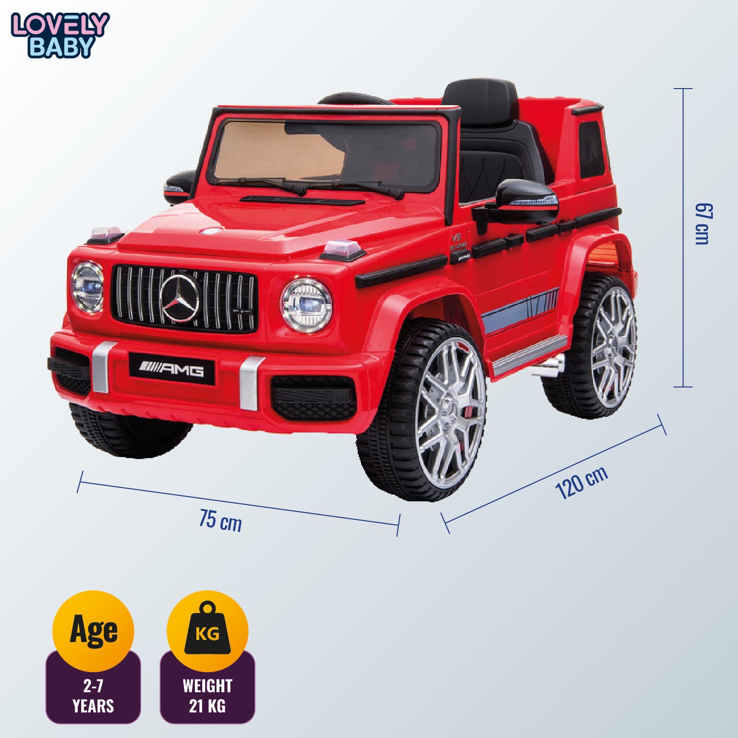 Mercedes-Benz AMG Kids Electric Ride-On Jeep