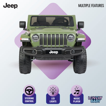 Jeep Wrangler Rubicon Electric Ride-On Car