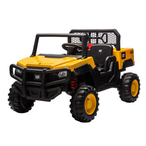 CAT 4x4 Off-Road Kids Electric Ride-On Car in yellow
