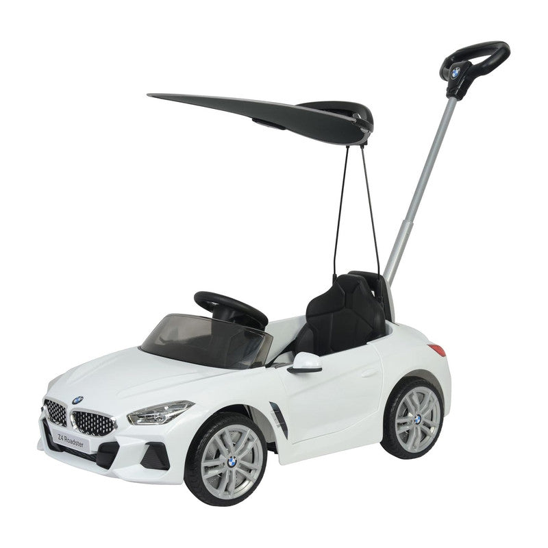 BMW Z4 Roadster Ride-On Car with Push Handle