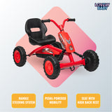 Lovely Baby Kids' Pedal Go-Kart w/ Suspension
