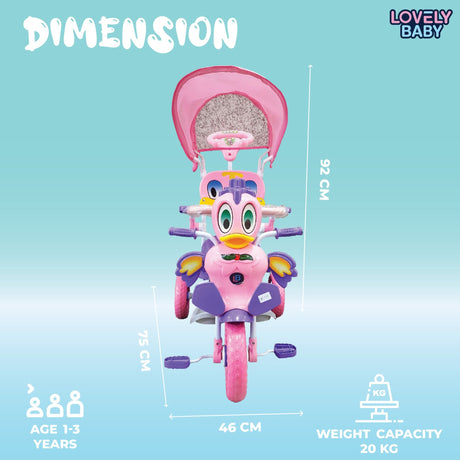 Lovely Baby LB 211 Kids Tricycle
