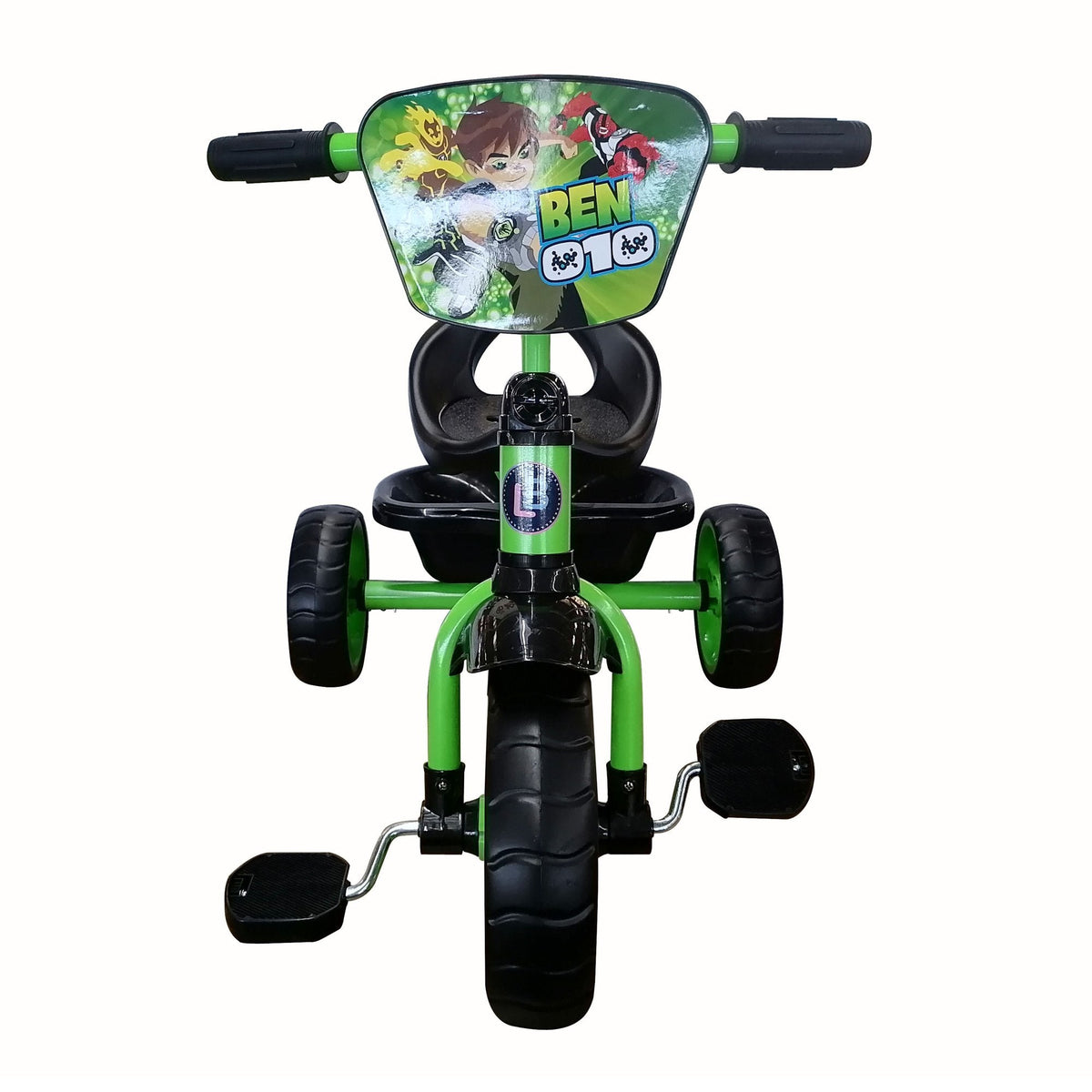 Lovely Baby Plug & Play Trike with Rear Basket