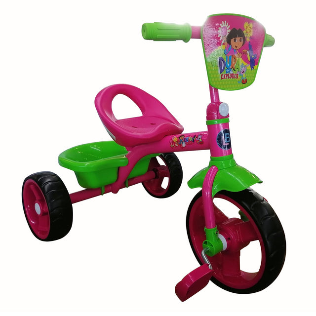 Lovely Baby Plug & Play Trike with Rear Basket