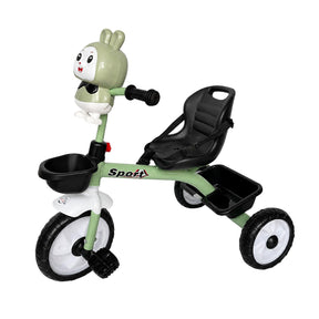 Lovely Baby Twin-Basket Tricycle