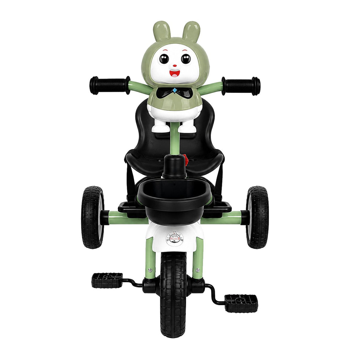 Lovely Baby Twin-Basket Tricycle
