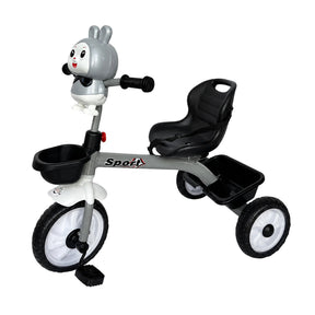 Lovely Baby Twin-Basket Tricycle