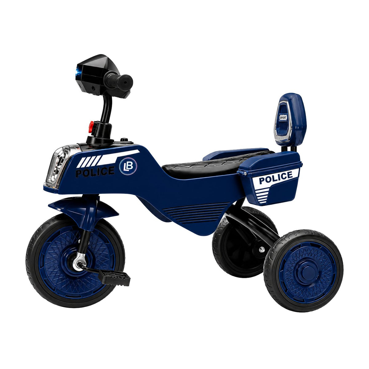 Lovely Baby Side-Basket Tricycle