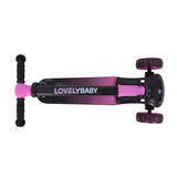 Lovely Baby 3-Wheel Kids Scooter