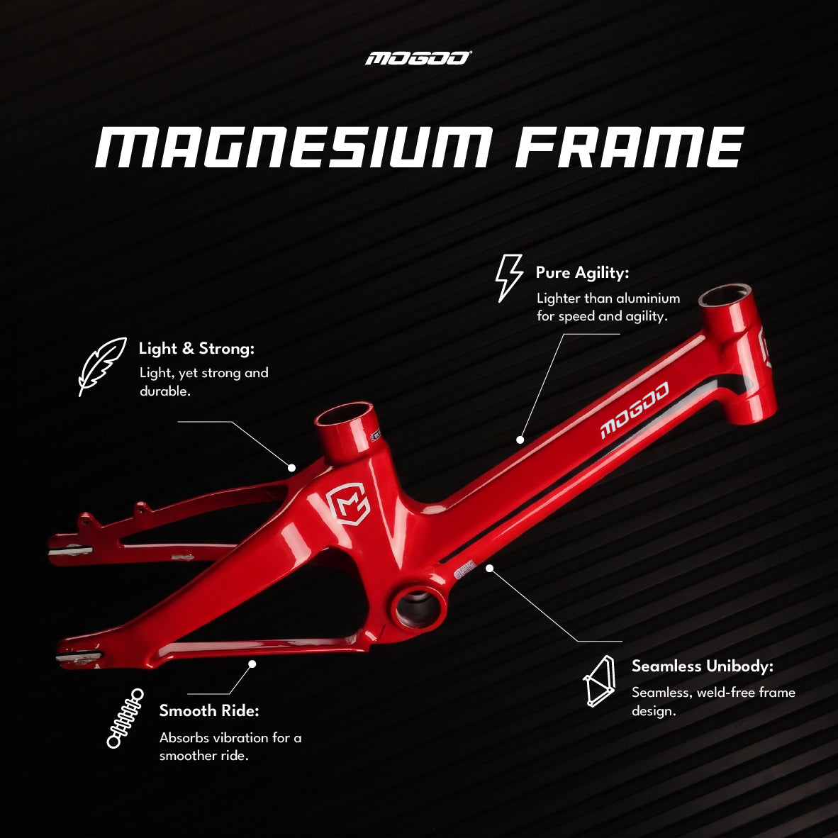 Mogoo Spark 14" Magnesium 3.0 Kids Bike