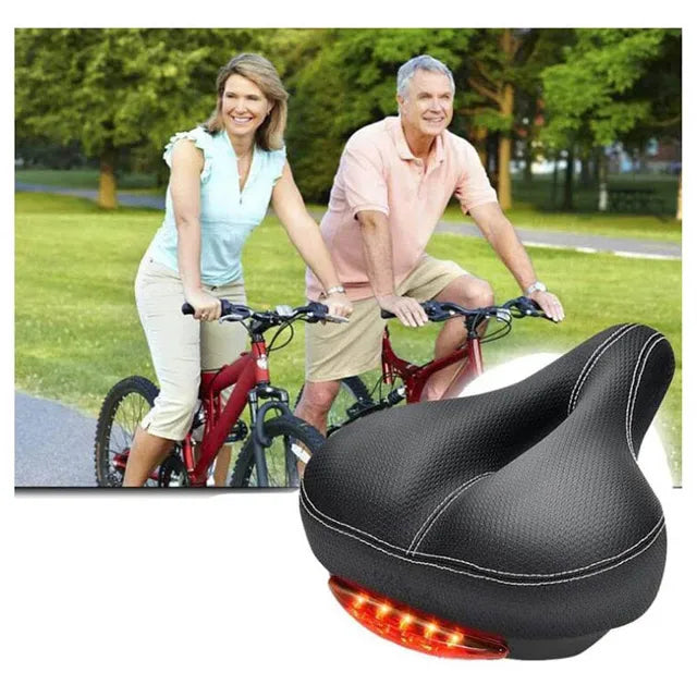 Mogoo Bicycle Saddle With Rear Light