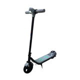 Grey electric scooter on a white background