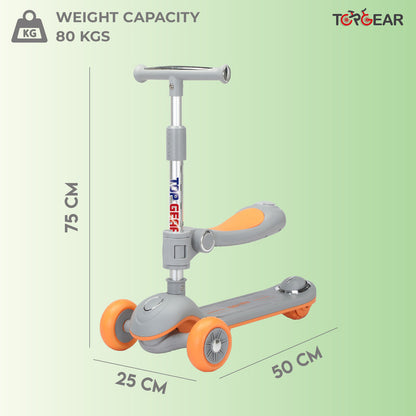 Top Gear 2-in-1 Scooter for Kids