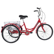 Vaux Classic 24" Adult Tricycle with Basket — view 3 of 13